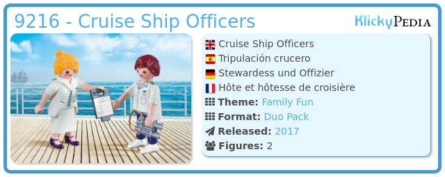 Playmobil 9216 - Cruise Ship Officers
