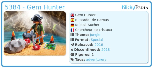 Playmobil 5384 - Gem Hunter