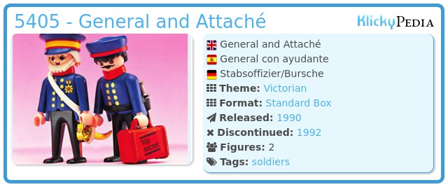 Playmobil 5405 - General and Attaché