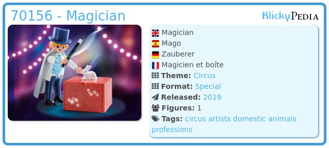 Playmobil 70156 - Magician