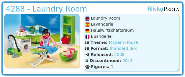 Playmobil 4288 - Laundry Room