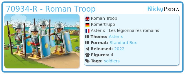 Playmobil 70934-R - Roman Troop