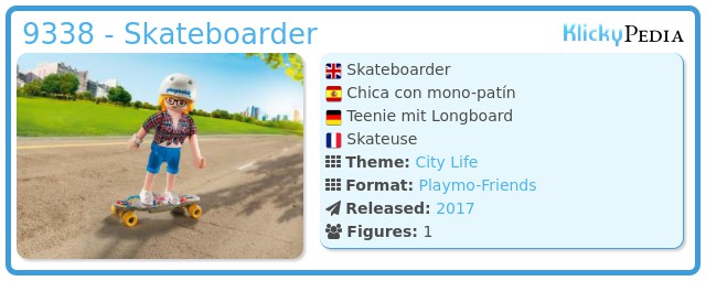 Playmobil 9338 - Skateboarder