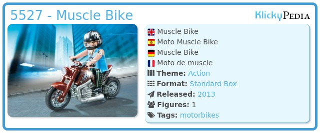 Playmobil 5527 - Muscle Bike