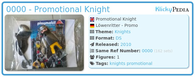 Playmobil 0000 - Promotional Knight