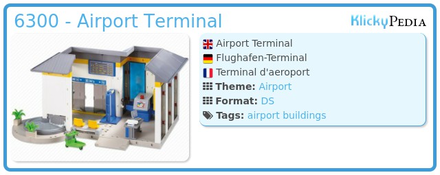 Playmobil 6300 - Flughafen-Terminal