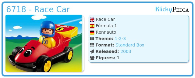 Playmobil 6718 - Race Car