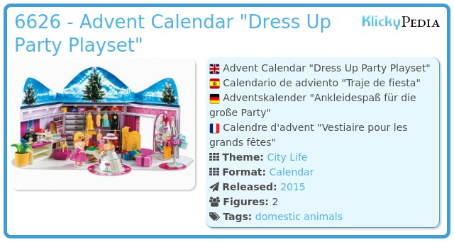 Playmobil 6626 - Advent Calendar 