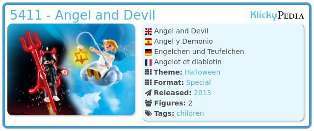 Playmobil 5411 - Angel and Devil