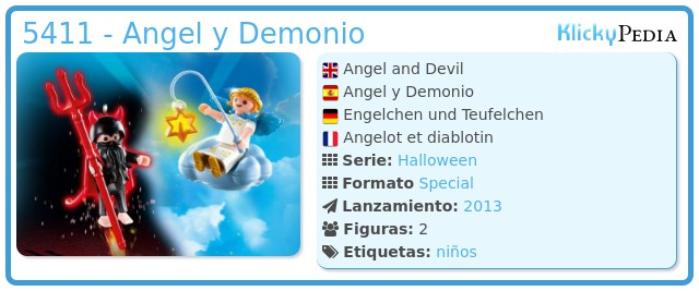 Playmobil 5411 - Angel y Demonio