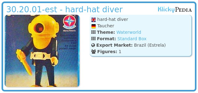 Playmobil 30.20.01-est - hard-hat diver
