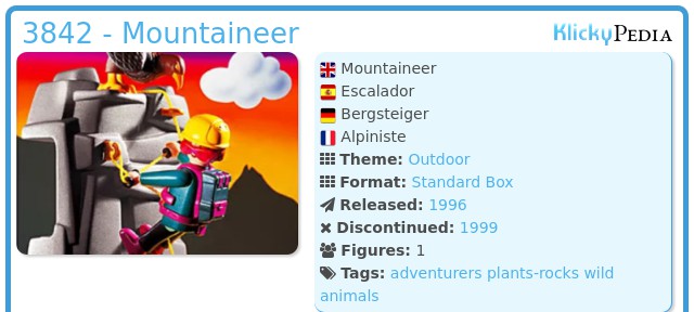 Playmobil 3842 - Mountaineer