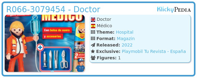 Playmobil 3079454 - Doctor