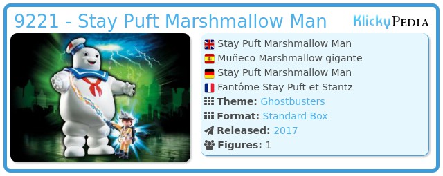 Playmobil 9221 - Stay Puft Marshmallow Man