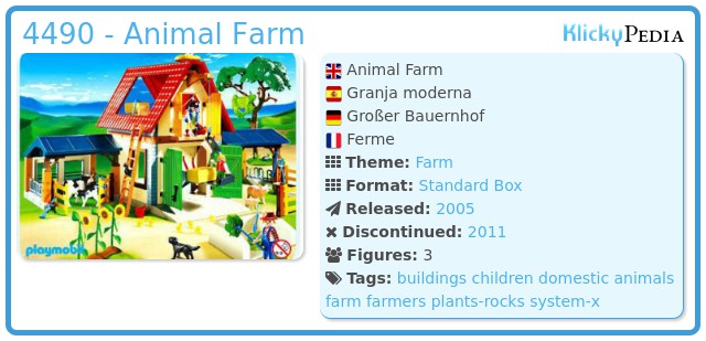 Playmobil 4490 - Animal Farm