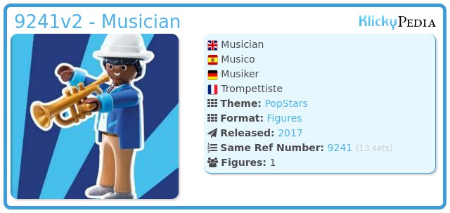 Playmobil 9241v2 - Musician