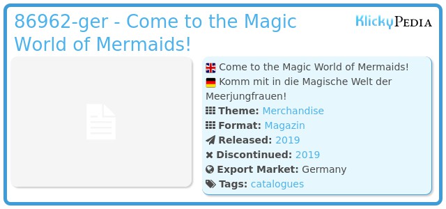 Playmobil 86962-ger - Come to the Magic World of Mermaids!