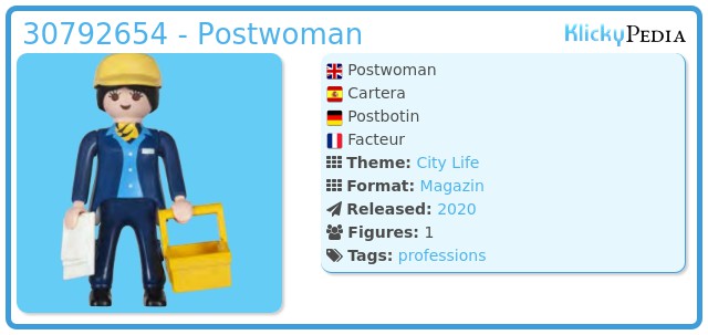 Playmobil 30792654 - Postwoman