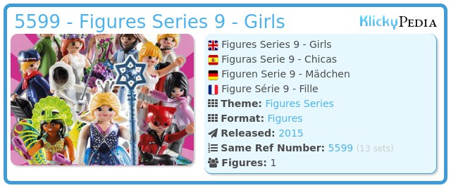 Playmobil 5599 - Figures Series 9 - Girls
