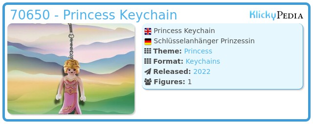 Playmobil 70650 - Princess Keychain