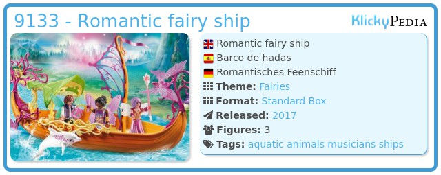 Playmobil 9133 - Romantic fairy ship