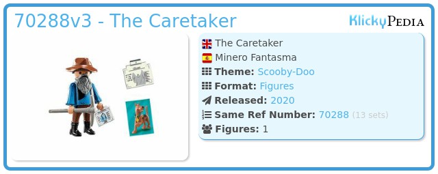 Playmobil 70288v3 - The Caretaker
