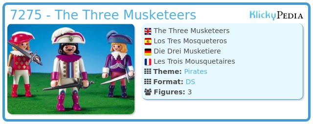 Playmobil 7275 - The Three Musketeers
