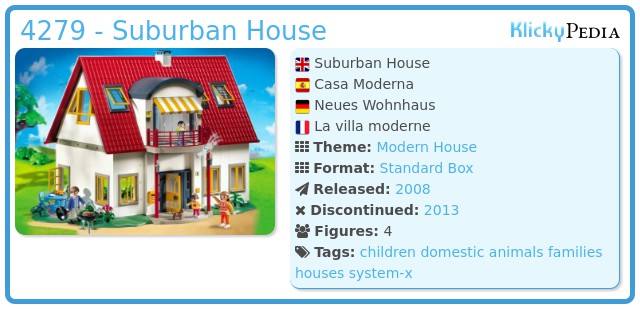 Playmobil 4279 - Suburban House