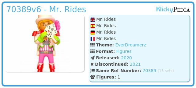 Playmobil EverDreamerz Mr RidesSet 70389 