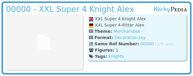 Playmobil 00000 - XXL Super 4 Knight Alex