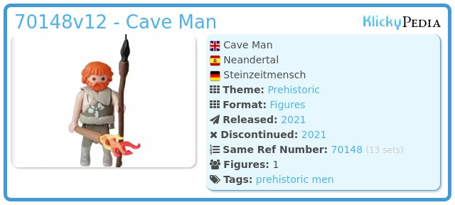 Playmobil 70148v12 - Cave Man