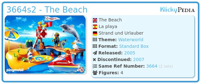 Playmobil 3664s2 - The Beach