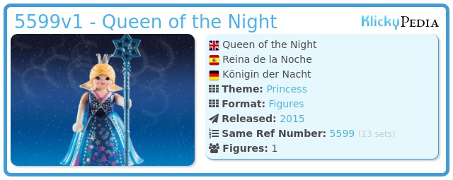 Playmobil 5599v1 - Queen of the Night