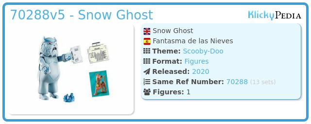 Playmobil 70288v5 - Snow Ghost