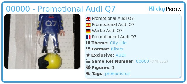 Playmobil 00000 - Promotional Audi Q7