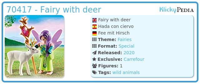 Playmobil 70417 - Fairy with deer