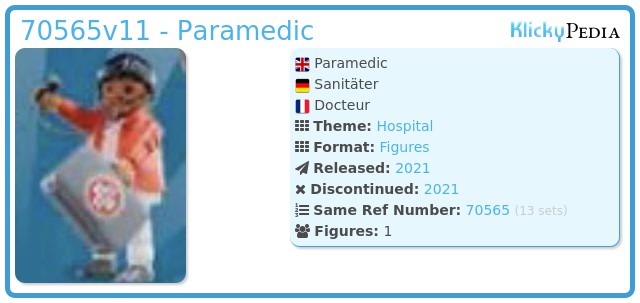 Playmobil 70565v11 - Paramedic