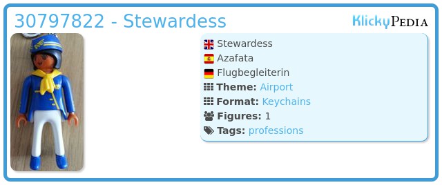Playmobil 30797822 - Stewardess