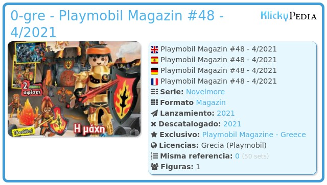Playmobil 0-gre - Playmobil Magazin #48 - 4/2021