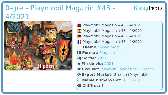 Playmobil 0-gre - Playmobil Magazin #48 - 4/2021