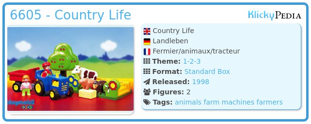 Playmobil 6605 - Country Life