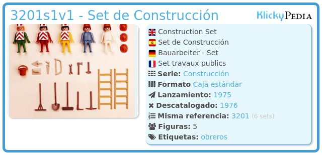 Playmobil 3201s1v1 - Set de Construcción