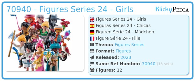 Playmobil 70940 - Figures Series 23 - Girls