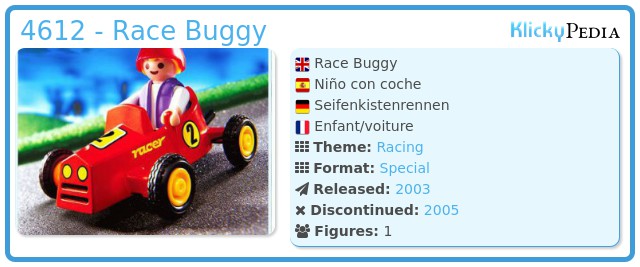 Playmobil 4612 - Race Buggy