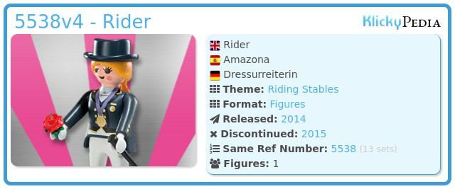 Playmobil 5538v4 - Rider