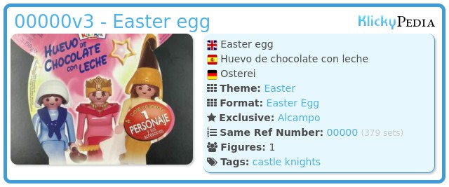 Playmobil 0000v3 - Easter egg