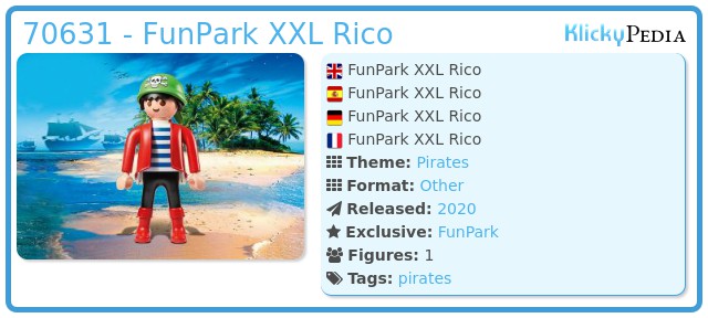 Playmobil 70631 - FunPark XXL Rico