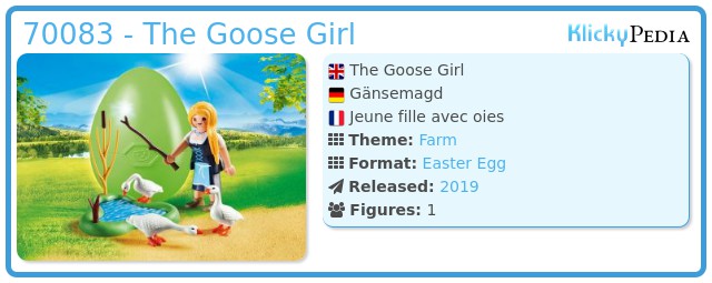 Playmobil 70083 - The Goose Girl