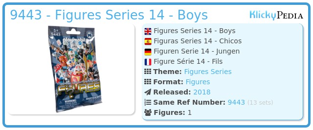 Playmobil Figures 9443 Serie/Series 14 Jungen/Boys BANKRÄUBER GANGSTER MAFIOSO 