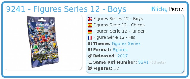Playmobil aus Set 9241 Figuren zum aussuchen Boy Serie 12 